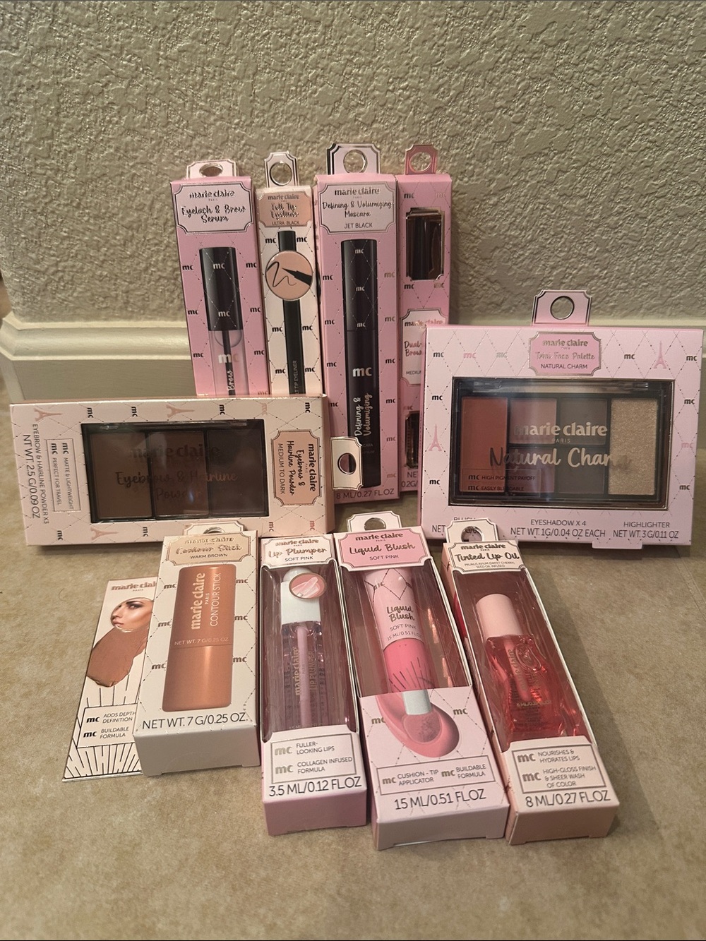 New Marie Claire 10 Piece Makeup Set